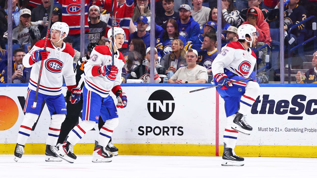 Newhook, Canadiens ease past Sabres in Game 2, even Eastern 2nd Round