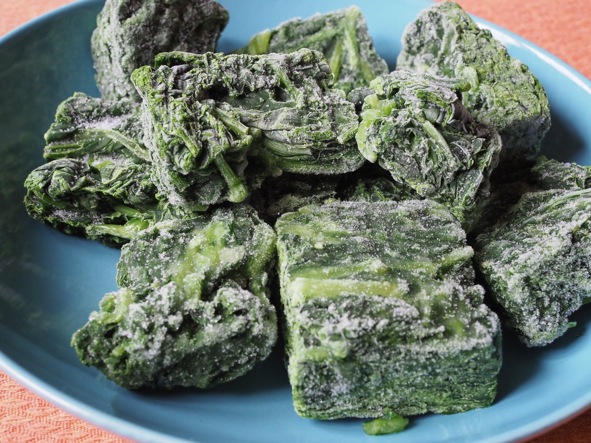 Spinach has a mistaken reputation as an iron-rich food