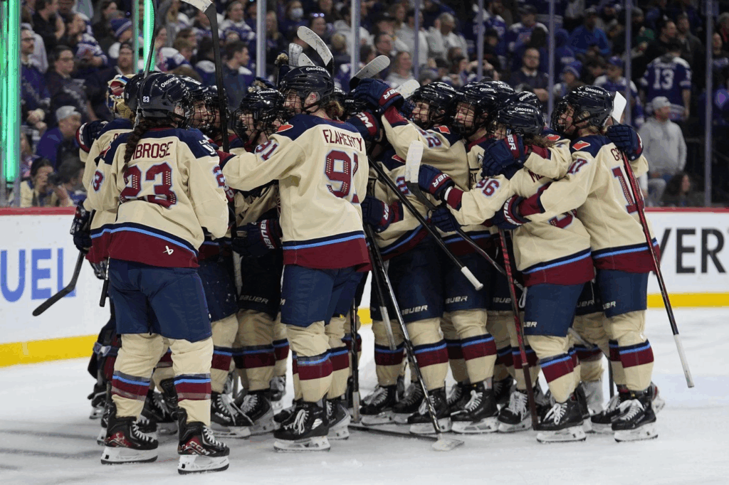 Maggie Flaherty, Hayley Scamurra score 24 seconds apart as Victoire beat Frost 2-1 in PWHL playoffs