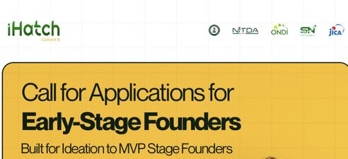 Call for Applications: iHatch Cohort 5 Startup Incubation Programme for Nigerian Startups & Entreprenuers (Mentorship+ MVP Support)