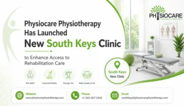 Physiocare Physiotherapy Just Launched A New Clinic in the South Keys Ottawa Neighbourhood to Enhance Access to Rehabilitation Care