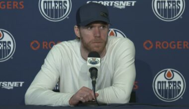 McDavid reaffirms desire to win in Edmonton, echoes comments of Oilers taking a step back