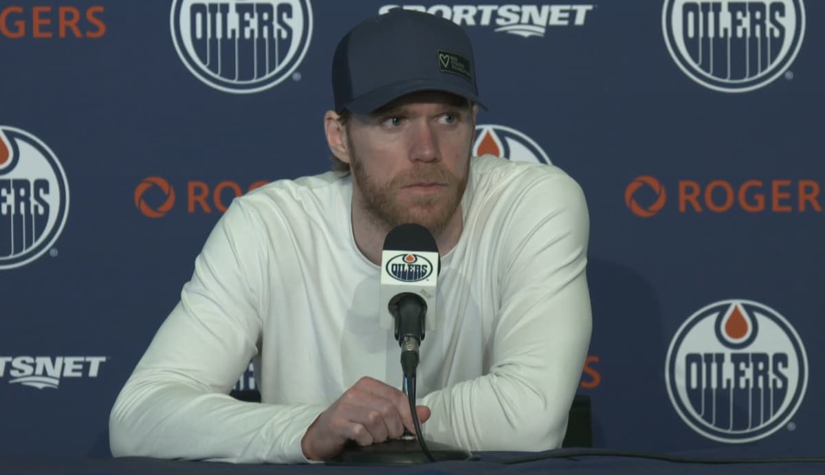 McDavid reaffirms desire to win in Edmonton, echoes comments of Oilers taking a step back