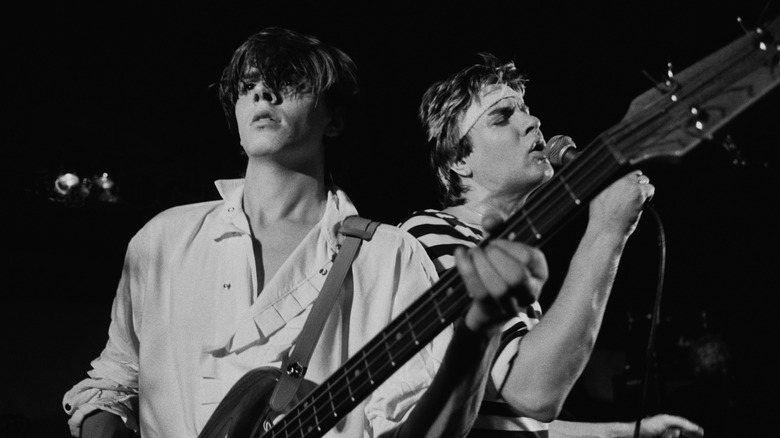 new wave rockers Duran Duran performing on stage