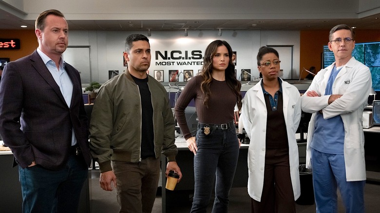 McGee, Torres, Jess, Kasie, and Jimmy on NCIS
