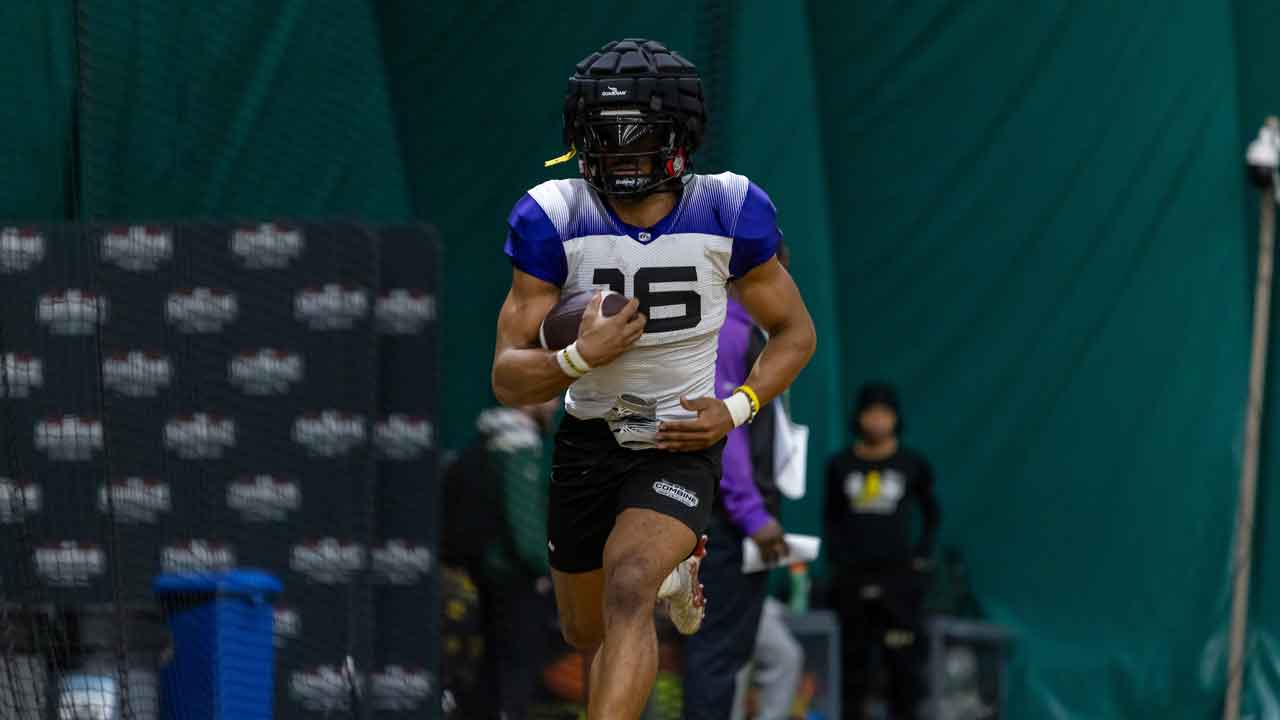 Running back Smith on familiar ground at Argonauts rookie camp