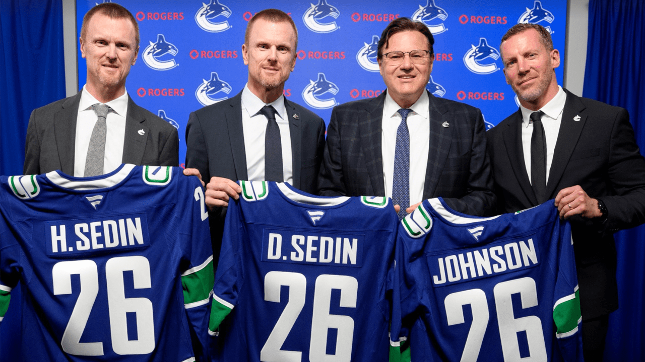 Franchise icons Sedins to run Canucks; Johnson named general manager