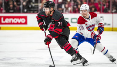 Hall feels ‘at home’ with Hurricanes, playing key role during run to East Final
