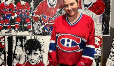 How a Montreal artist transforms Habs fandom into powerful paintings - Montreal