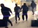 Investigators need help identifying and tracking down four masked bandits who robbed the occupants of a vehicle parked near the Rogers Centre of more than $500,000 in jewelry on Sunday, May 10, 2026. 