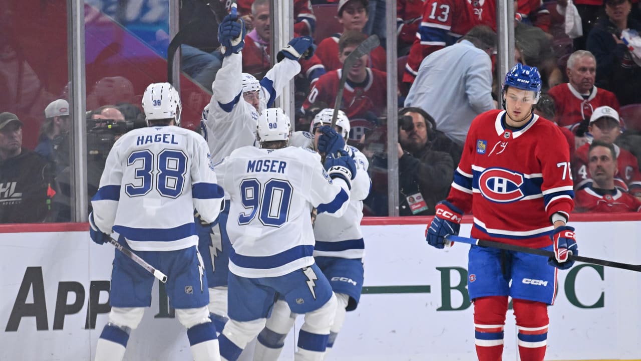 Lightning edge Canadiens in OT, force Game 7 in Eastern 1st Round