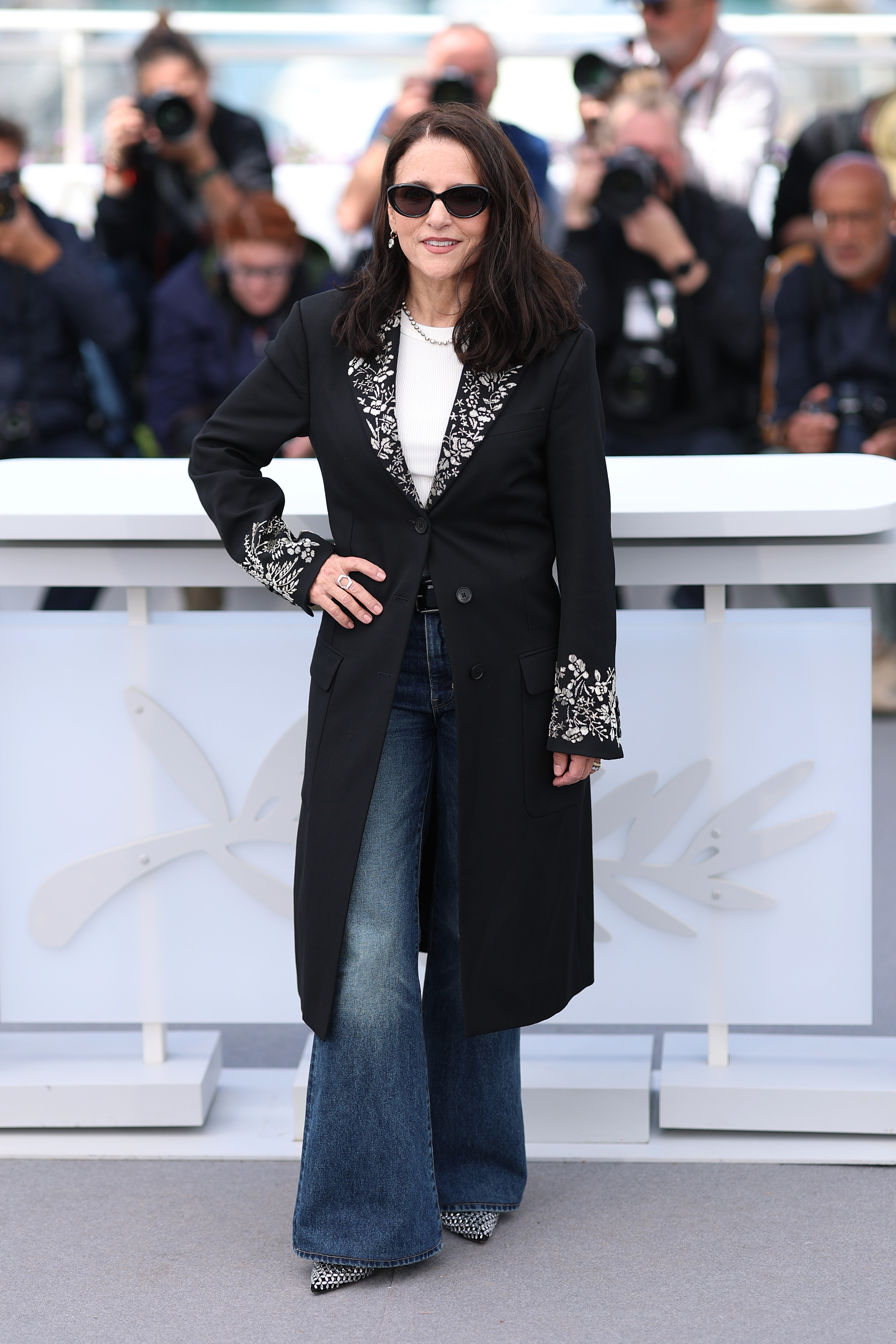 Julia Louis-Dreyfus wearing McQueen