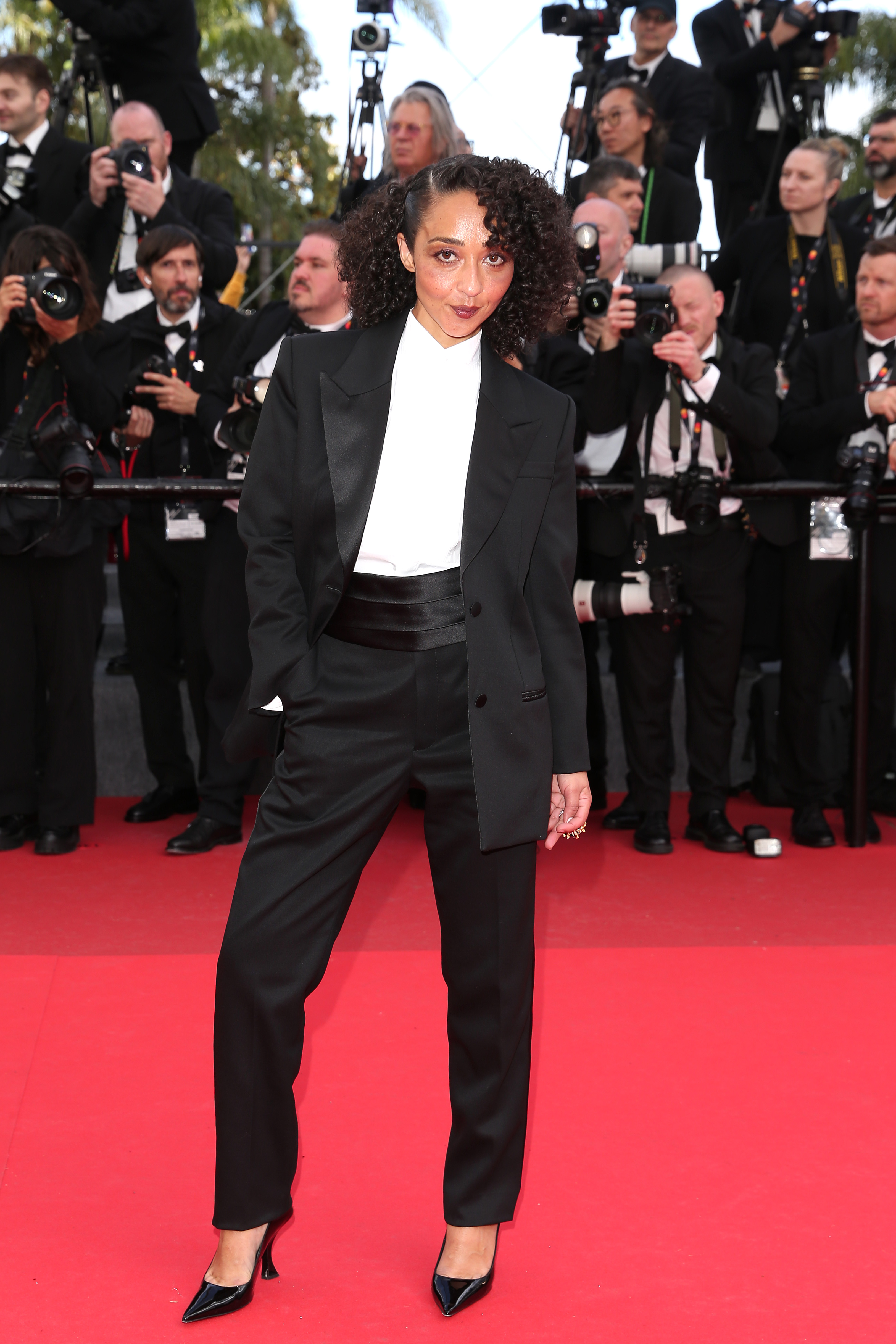 Ruth Negga wearing Ami Paris
