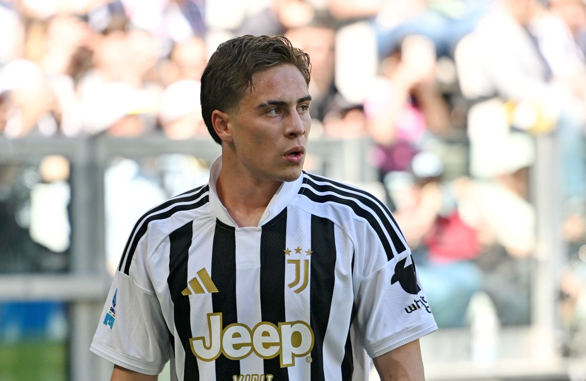 TURIN, ITALY - MAY 17: Kenan Yildiz of Juventus FC during the Serie A match between Juventus FC and ACF Fiorentina at Allianz Stadium on May 17, 2026 in Turin, Italy. (Photo by Chris Ricco/Getty Images)