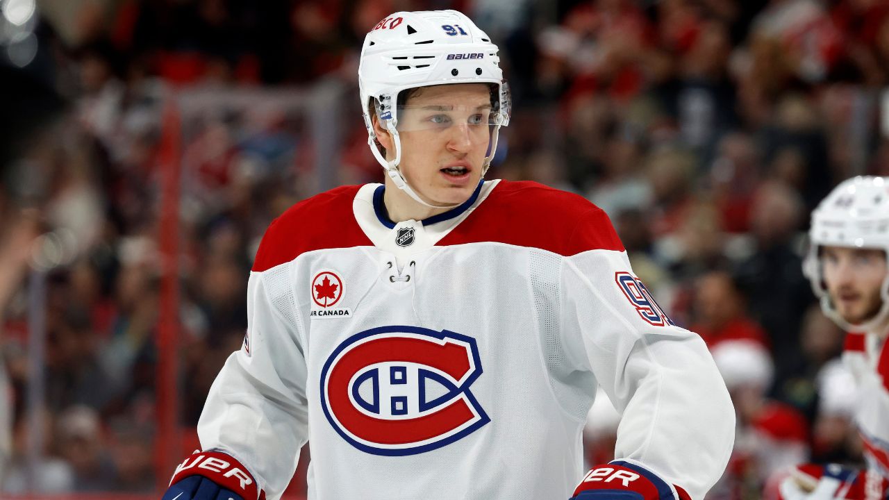 Oliver Kapanen out of Canadiens lineup for Game 3 vs. Hurricanes