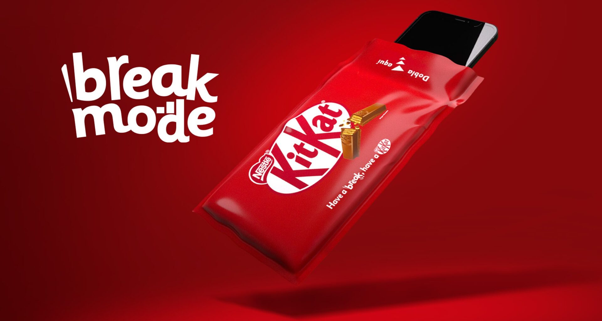 KitKat reimagines packaging as signal-blocking smartphone pouch