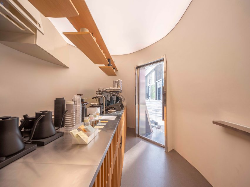 Coffee bar in Beijing
