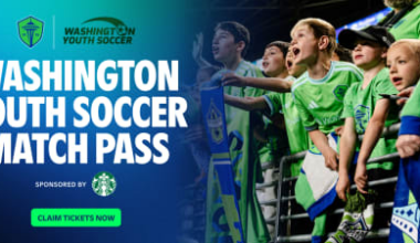 Sounders FC, Starbucks and Washington Youth Soccer launch Washington Youth Soccer Match Pass to celebrate the next generation of soccer across the Evergreen State
