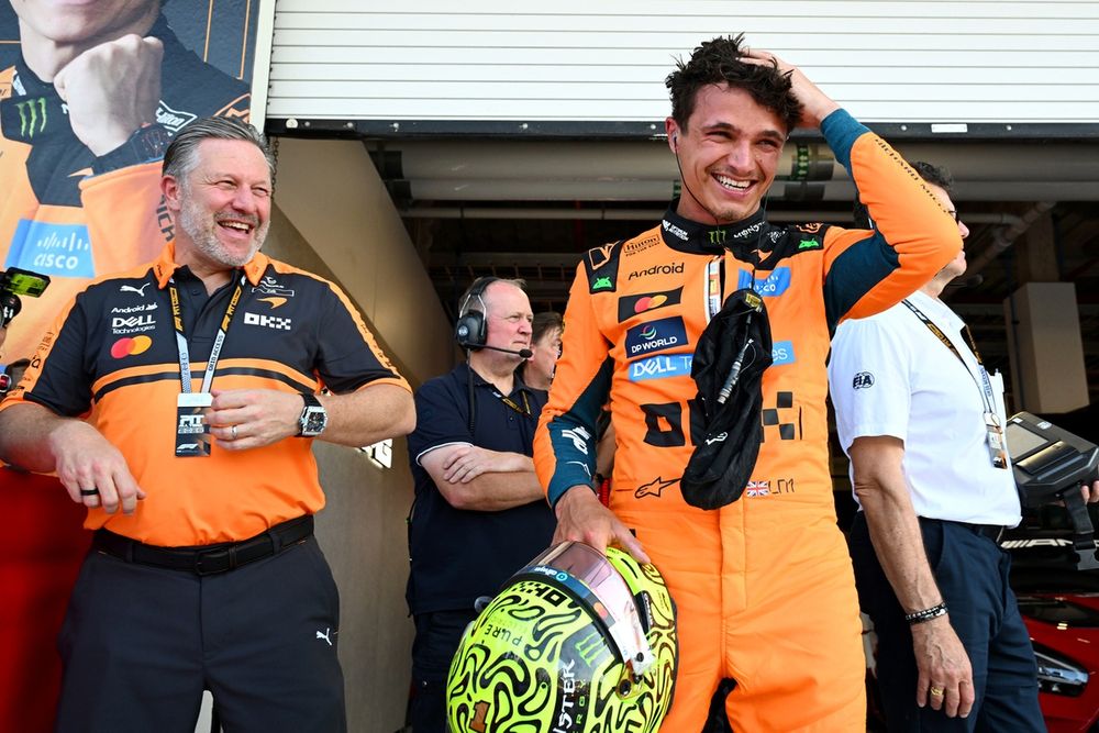 Lando Norris, McLaren, Zak Brown, McLaren