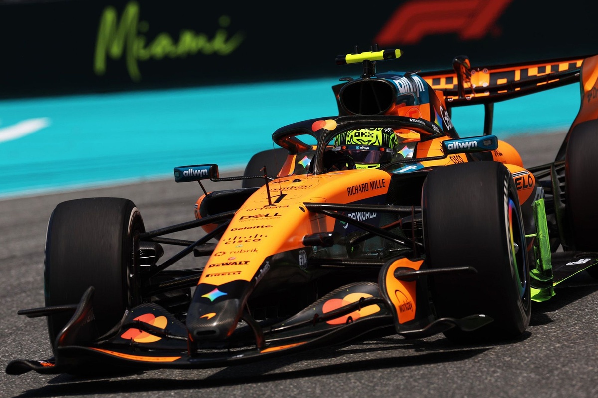 Lando Norris feels "more like last year" with McLaren F1 car confidence