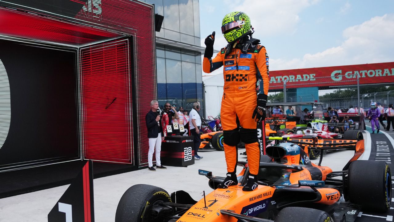 Mercedes' podium streak ends in Miami as McLaren delivers 1-2 punch