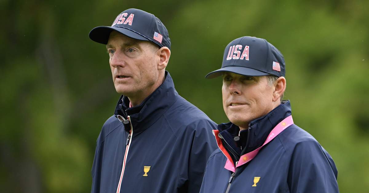 Jim Furyk picks Justin Leonard, Stewart Cink as captain's assistants for U.S. Ryder Cup Team