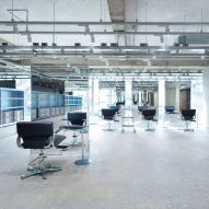 LIM hair salon by Schemata Architects