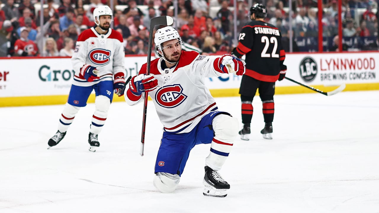 Canadiens get off to fast start against Hurricanes in Eastern Final