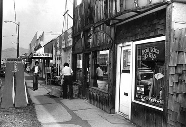 1977: View of Main Street looking north.