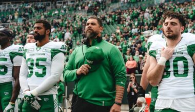 Saskatchewan Roughriders head coach Corey Mace ready for first live look at new CFL rules | GX94 Radio - Now That's Country!