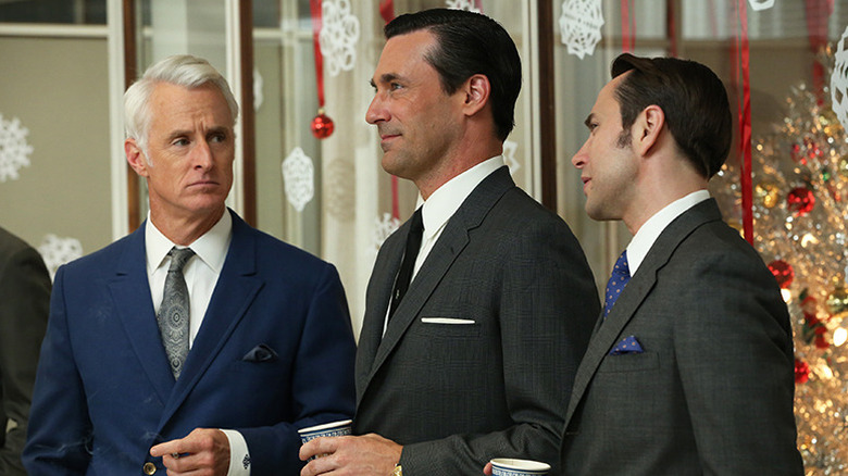 Roger, Don and Pete in Mad Men