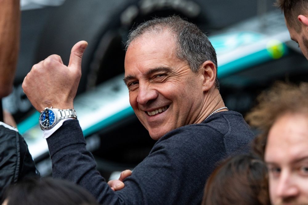Marco Antonelli, father of Andrea Kimi Antonelli, Mercedes