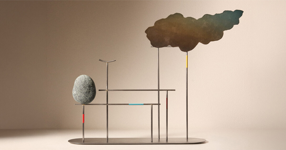 clouds evoke hope in delicate drawing and sculpture series by mario trimarchi