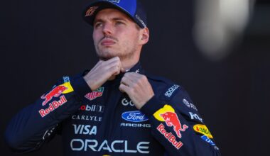 Max Verstappen of the Netherlands and Oracle Red Bull Racing looks on during previews ahead of the F1 Grand Prix of Australia at Albert Park Grand Prix Circuit on March 05, 2026 in Melbourne, Australia. (Photo by Andy Hone/LAT Images) // Getty Images / Red Bull Content Pool //