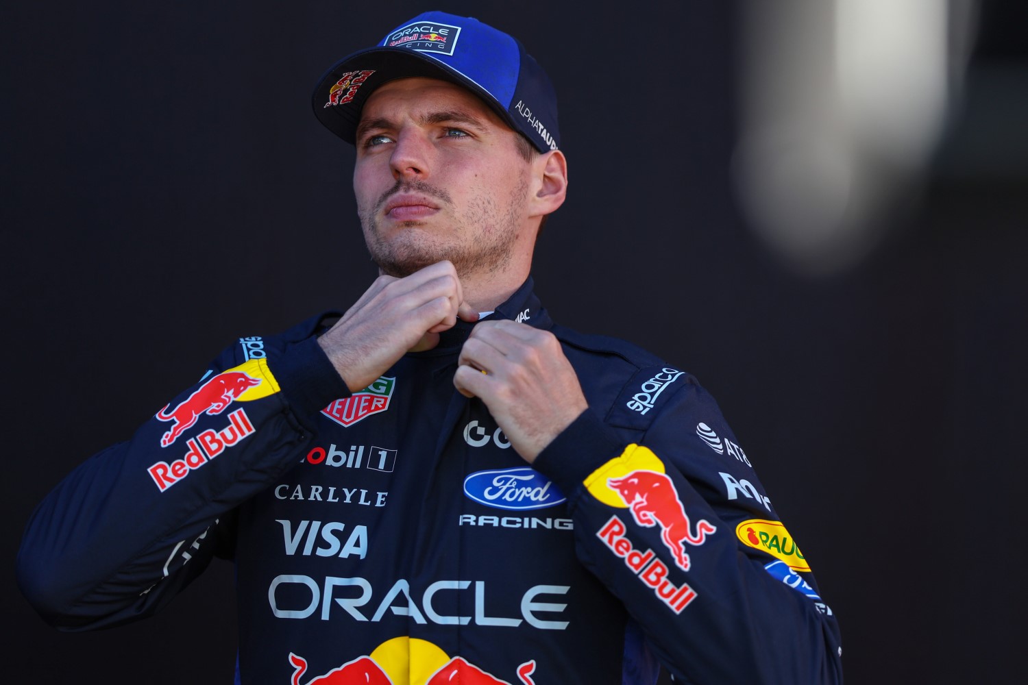 Max Verstappen of the Netherlands and Oracle Red Bull Racing looks on during previews ahead of the F1 Grand Prix of Australia at Albert Park Grand Prix Circuit on March 05, 2026 in Melbourne, Australia. (Photo by Andy Hone/LAT Images) // Getty Images / Red Bull Content Pool //