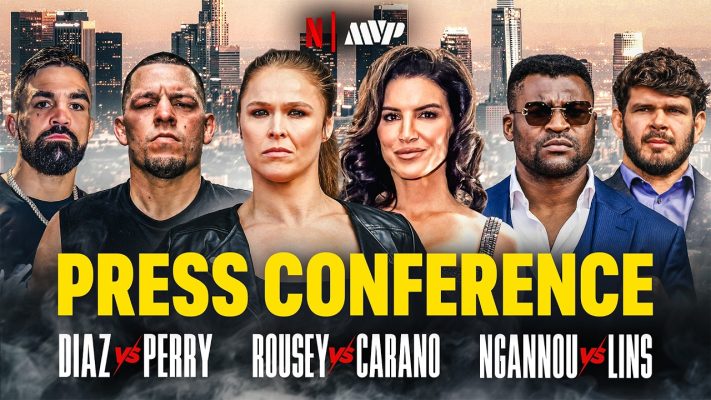 MVP MMA 1: Rousey vs. Carano Pre-Fight Press Conference Live Stream