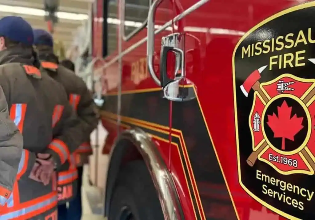 new fire station opens in mississauga.