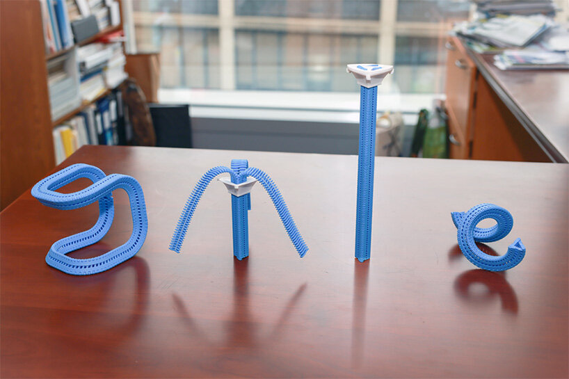 MIT researchers 3D print three-sided zipper that stiffens into rods, coils, and arches - 1