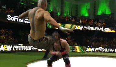 AEW takes over TGL arena