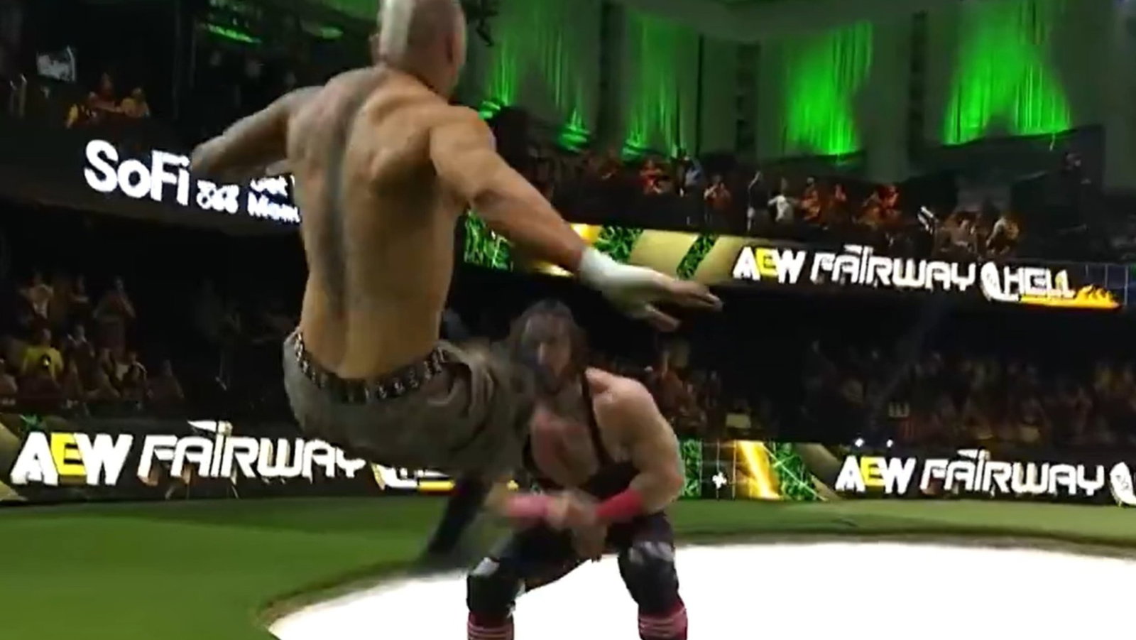 AEW takes over TGL arena