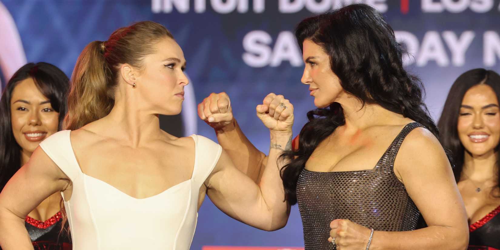 Ronda Rousey and Gina Carano