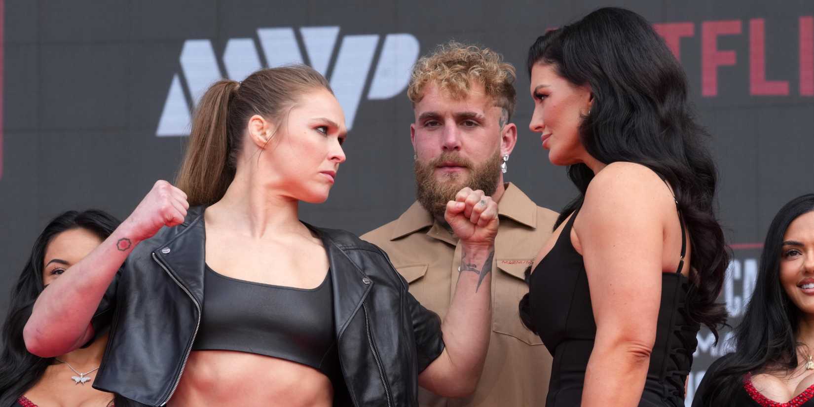 Ronda Rousey and Gina Carano