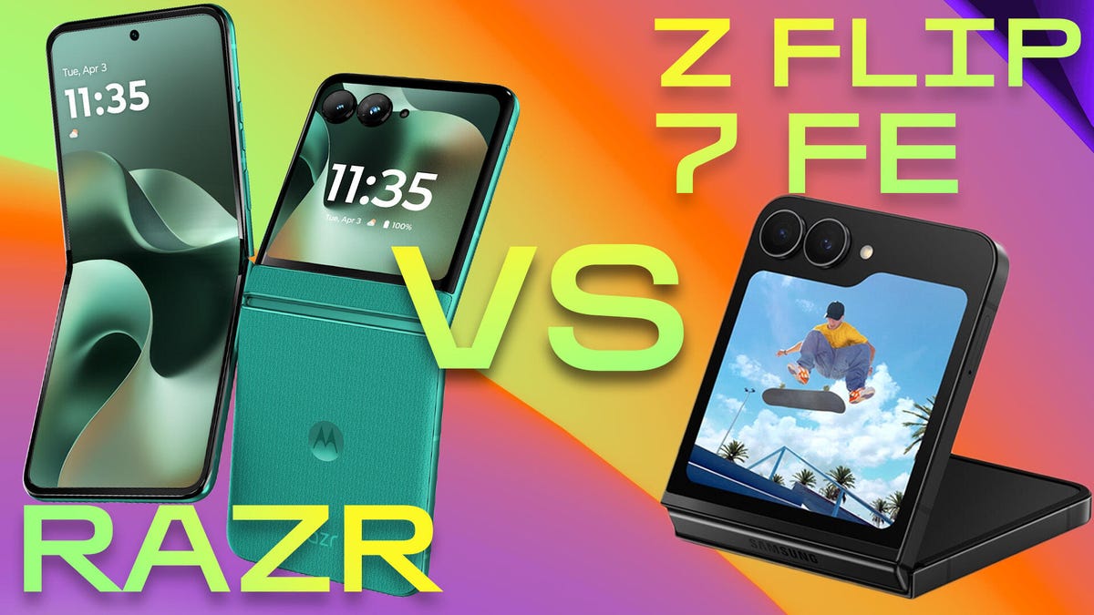 Motorola Razr 2026 vs Samsung Galaxy Z Flip 7 FE