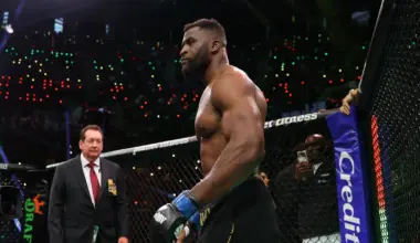 Francis Ngannou remains heavyweight lineal champion with first-round finish of Phillipe Lins