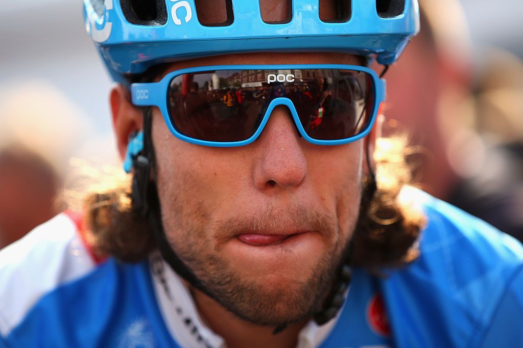 Thomas Dekker during the 49th Amstel Gold Race from Maastricht to Valkenberg on April 20, 2014 in Maastricht, Netherlands.