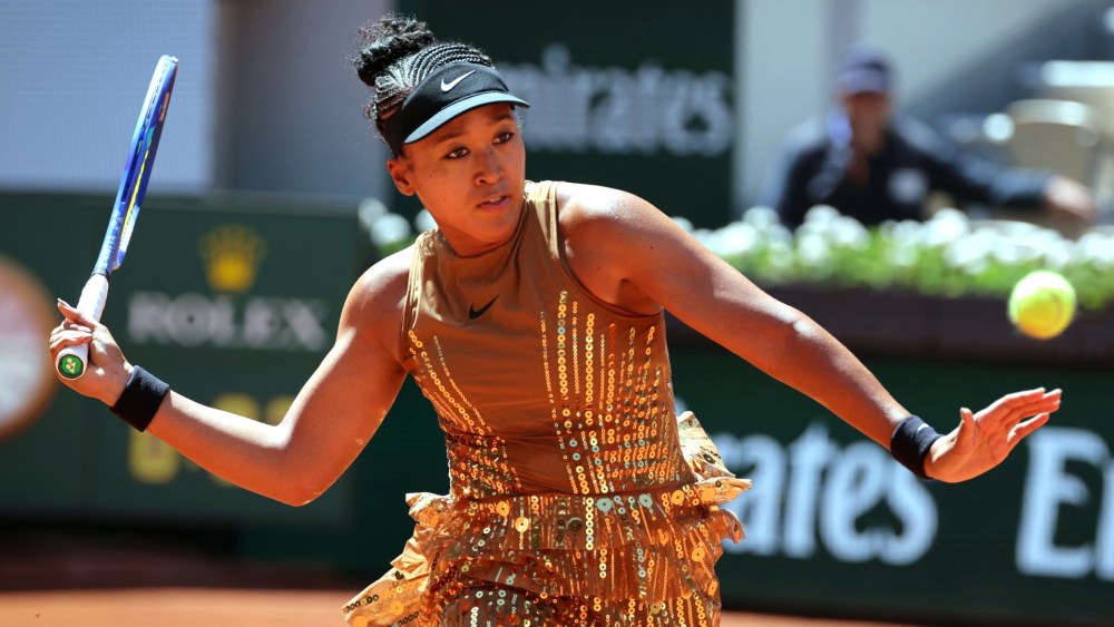 Naomi Osaka's 2026 French Open tennis look.
