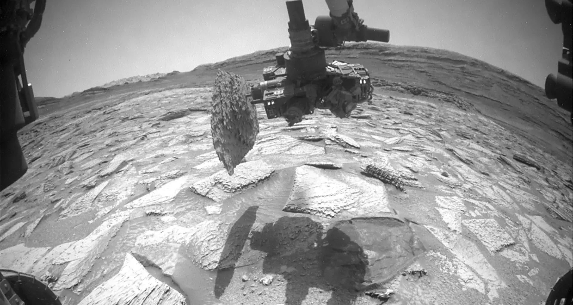 NASA’s Curiosity rover accidentally pulled a rock out of Mars
