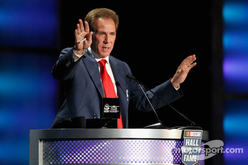Darrell Waltrip at the NASCAR Hall of Fame