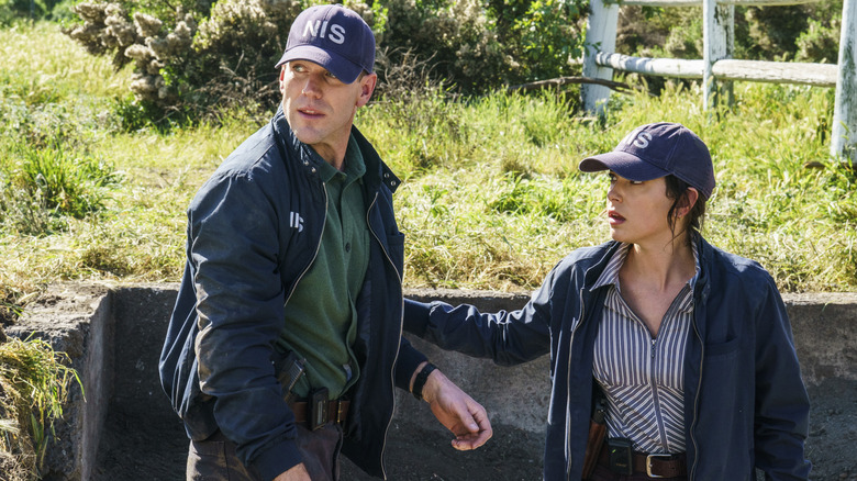Gibbs and Lala in NCIS: Origins