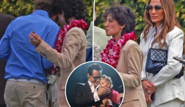 Marc Anthony skips Emme's graduation as Jennifer Lopez and Ben Affleck's son attend